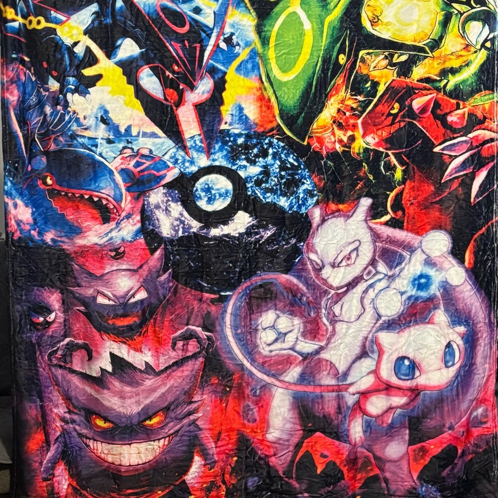 Pokémon throw blanket